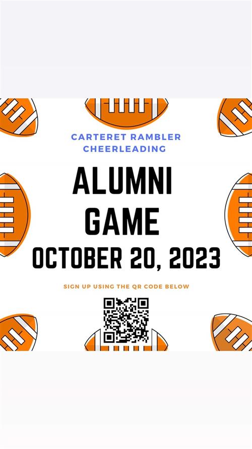  Carteret Rambler Cheerleading Alumni Game
